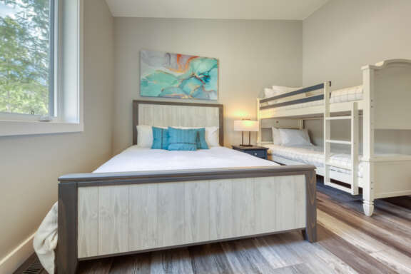 Bedroom 3 Queen Bedroom with Twin Bunk