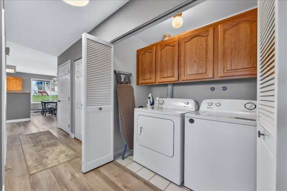 Laundry area with washer and dryer at Tee House 3BR-13 in Mountain View Villas
