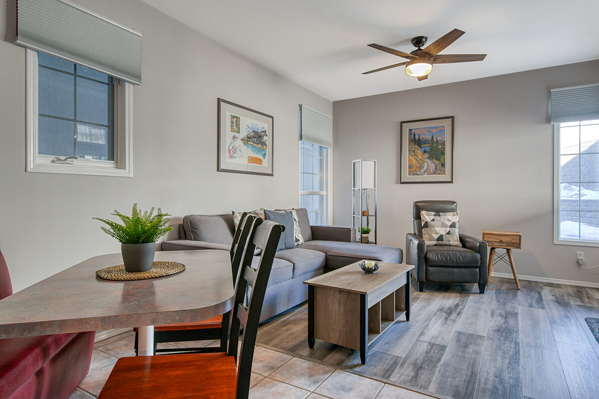 Dining Area and Living Room