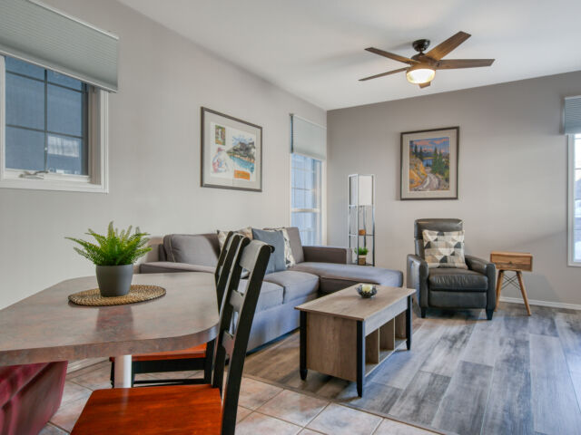 Dining Area and Living Room