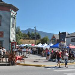 Invermere Farmers & Artists Market in the summer months