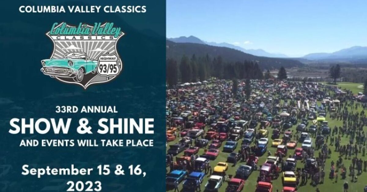 Radium Show 'n' Shine Car Show Fairmont Creek Vacation Rentals